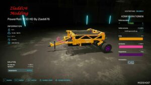 FS22 Implement Mod: Power Roll 1230 HD (Featured)