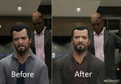 GTA 5 Full Goatee Beard for Michael TO Solve The Problem mod
