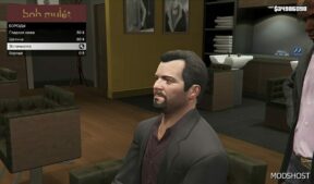 GTA 5 Player Mod: Full Goatee Beard for Michael (TO Solve The Problem) (Image #4)