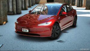 GTA 5 2024 Tesla Model 3 Add-On mod