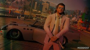 GTA 5 Player Mod: 80’s Mullet for Michael (Image #2)