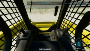 FS22 Caterpillar Forklift Mod: CAT 262 Skid Steer (Image #4)