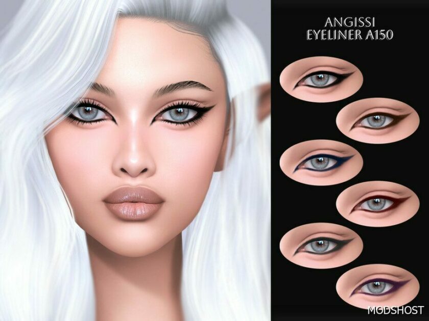 Sims 4 Eyeliner A150 mod