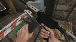 GTA 5 Weapon Mod: AR-15 Warrior Magpul PMC (Image #5)