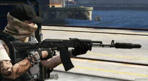 GTA 5 Weapon Mod: EFT AK 74M Animated V3.0 (Image #3)