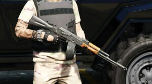 GTA 5 Weapon Mod: EFT AK 74M Animated V3.0 (Image #5)