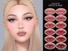 Sims 4 Lipstick A168 mod