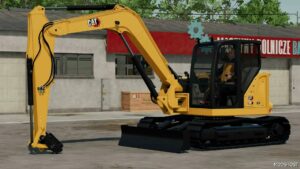 FS22 Caterpillar Forklift Mod: CAT 309 CR Mini Excavator (Featured)