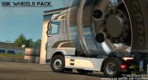 ETS2 50K Wheels Pack 1.49 mod