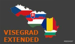 ETS2 Map Mod: Visegrad Extended 1.49 (Featured)