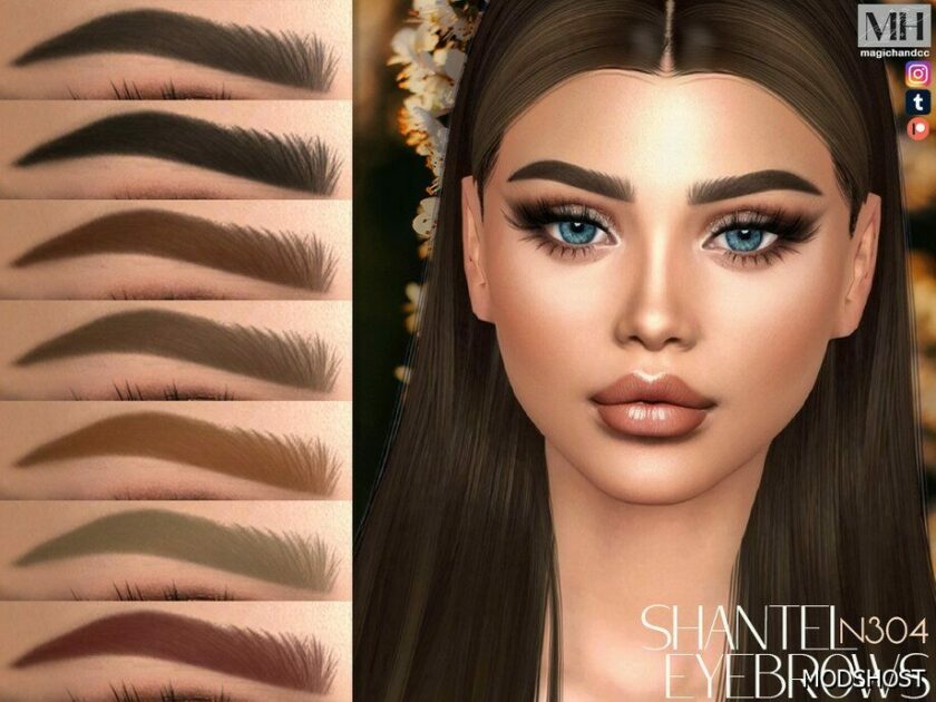 Sims 4 Shantel Eyebrows N304 mod