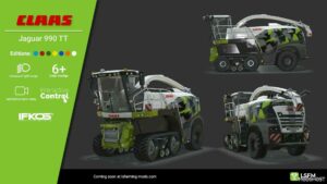 FS22 Claas Combine Mod: Harvester Pack V1.0.0.1 (Featured)