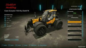 FS22 Claas Forklift Mod: Scorpion 1033 (Featured)