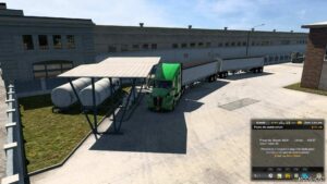 ATS Free Fuel in The Garage 1.49 mod