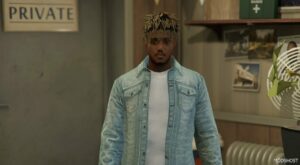 GTA 5 Player Mod: Juice Wrld | Add-On PED (Image #4)