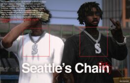 GTA 5 Seattle’s Chain for MP Male mod