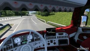 ETS2 Scania Truck Mod: R580 V8 Tandem + Polartrans Trailer V6.0 (Image #3)