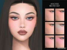 Sims 4 Makeup Mod: Blush A27