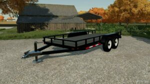 FS22 Trailer Mod: 16FT Flatbed (Image #2)