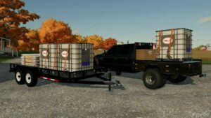 FS22 Trailer Mod: 16FT Flatbed (Image #4)