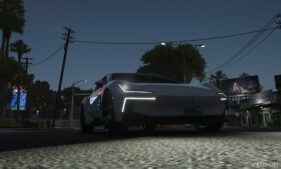 GTA 5 Vehicle Mod: Polestar O2 Concept / Polestar 6 Add-On (Image #4)