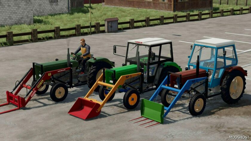 FS22 Ursus Tractors Pack & Tools mod