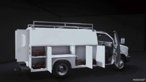 FS22 Chevrolet Vehicle Mod: 2006 GMC Savana/Chevrolet Express Service VAN (Image #4)