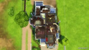 Sims 4 House Mod: Carroll Avenue No CC (Image #2)