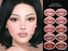 Sims 4 Lipstick A171 mod