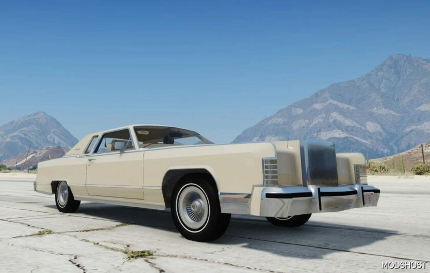 GTA 5 Lincoln Continental Town Coupe ’79 mod