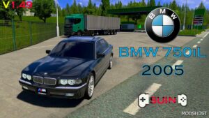 ETS2 Download BMW 750iL E38 2005 mod for 1.49 ETS 2 1.49 mod