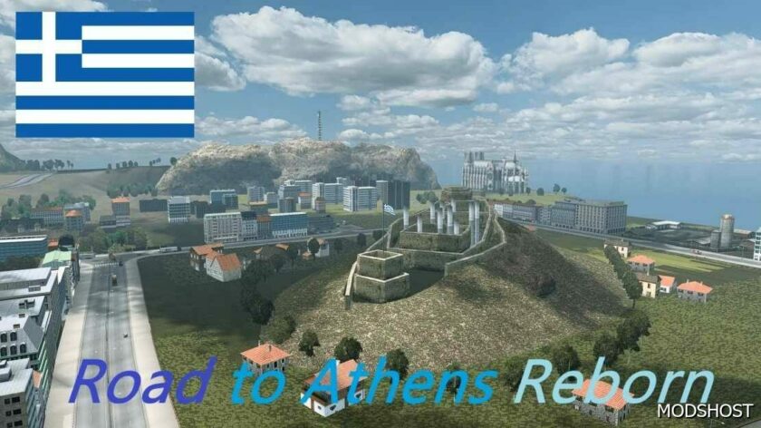 ETS2 Road to Athens Reborn V0.1 mod
