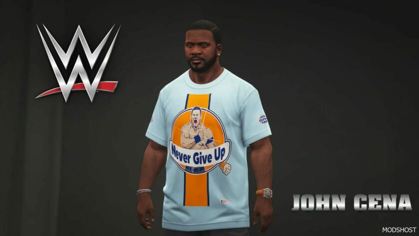 GTA 5 WWE John Cena Gulf T-Shirt mod