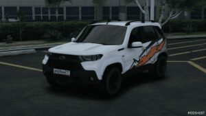 GTA 5 Vehicle Mod: 2023 Lada Niva Travel Add-On | Extras | Livery | Template (Image #4)