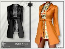 Sims 4 Clothes Mod: Sl_Outfit #18