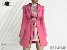 Sims 4 Elder Clothes Mod: Sl_Outfit #18 (Image #2)