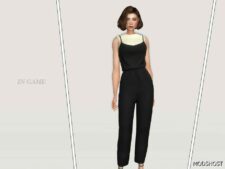 Sims 4 Female Clothes Mod: KAI Overall (Image #2)