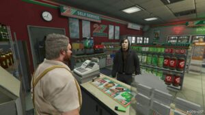 GTA 5 Player Mod: Anton Chigurh (NO Country for OLD MEN) Add-On PED (Image #3)