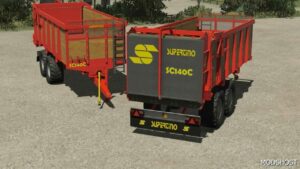 FS22 Trailer Mod: Supertino SC140 C V1.2 (Image #3)