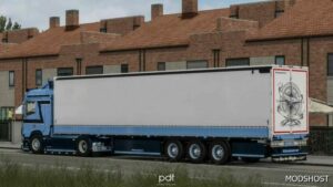 ETS2 Scania Truck Mod: R500 + PDT Logistics Trailer V1.5 (Image #2)