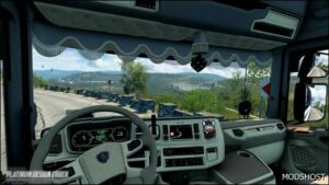 ETS2 Scania Truck Mod: 580S + GVT Transport Trailer V3.0 (Image #3)