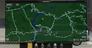 ETS2 Russia Map Mod: Central Russia 1.50 (Image #3)