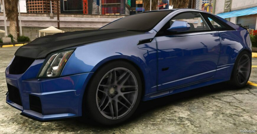 GTA 5 2012 Cadillac Cts-V Coupe Custom Sideshow mod