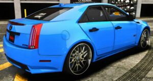 GTA 5 Vehicle Mod: Cadillac Cts-V on Forgiatos Custom Slideshow (Image #2)