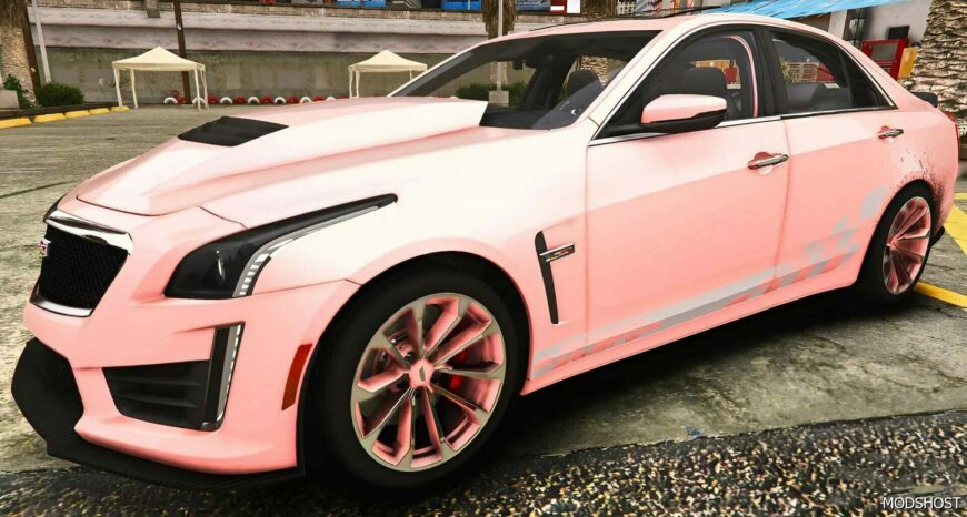 GTA 5 2018 Cadillac Cts-V Custom Slideshow mod
