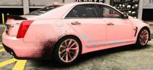 GTA 5 Vehicle Mod: 2018 Cadillac Cts-V Custom Slideshow (Image #2)