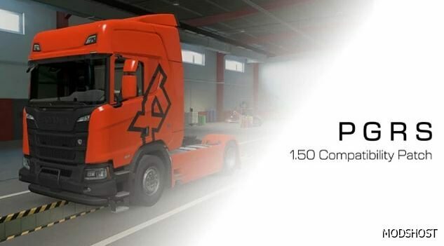 ETS2 Scania NG PGRS Texture FIX 1.50 Beta mod