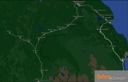 ETS2 Map Mod: Russian Expansion English City Names Localization FIX (Image #2)