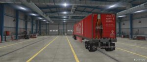 ATS Mod: Coca Cola Skin for LT DAY CAB and SCS Trailer 53 1.49 (Image #5)