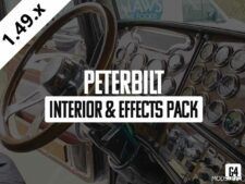 ATS Peterbilt Interior & Effect Sound Pack V1.3 1.49 mod